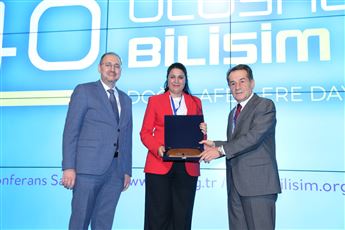 BTK - Türkiye Bilim Derneğinden Ödül Aldım