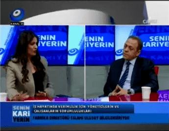 Gonca Elibol Senin Kariyerin Kanal 35 Selami Ulusoy İşyerinde Verimlilik