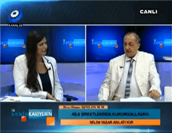 Selim Yaşar Kanal 35 Senin Kariyerin Kurumsallaşma Gonca Elibol