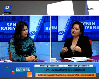 Senin Kariyerin Kanal 35 Gonca Elibol Mediha Özköse CV Hazırlama
