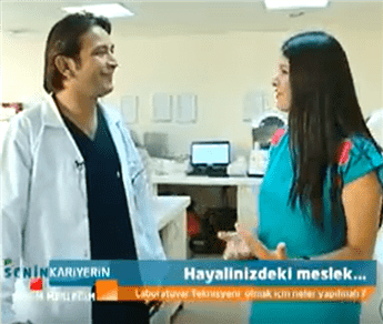 Laboratuvar Teknisyeni Yaşar Kol Kanal 35 Benim Mesleğim Gonca Elibol.