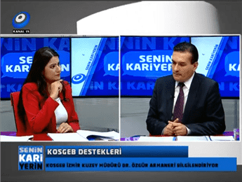 Senin Kariyerin KOSGEB Gonca Elibol Özgür Armaneri Kanal 35